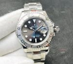 Super Clone VR Factory Rolex Yacht Master 40mm Dark Rhodium Face Cal.3235 Movement